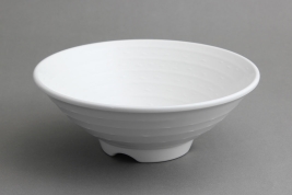 קערת אטריות זן 8X22.6 מלמין לבן EFAY