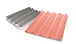 תבנית באגטים 36/42 ס"מ ציפוי סיליקון