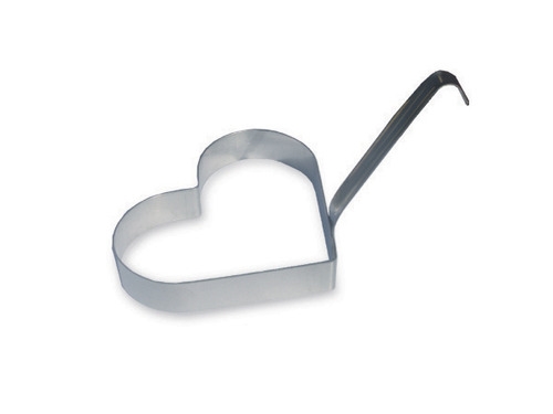 טבעת פנקייק לב 15.5 גובה 2.5 ס"מ נירוסטה S1.20MM 3