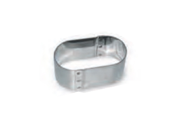 מיקד אובל 10/5 גובה 4 ס"מ נירוסטה