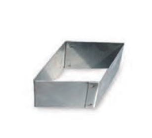 מיקד מעוין צלע 5 ס"מ גובה 4 ס"מ נירוסטה