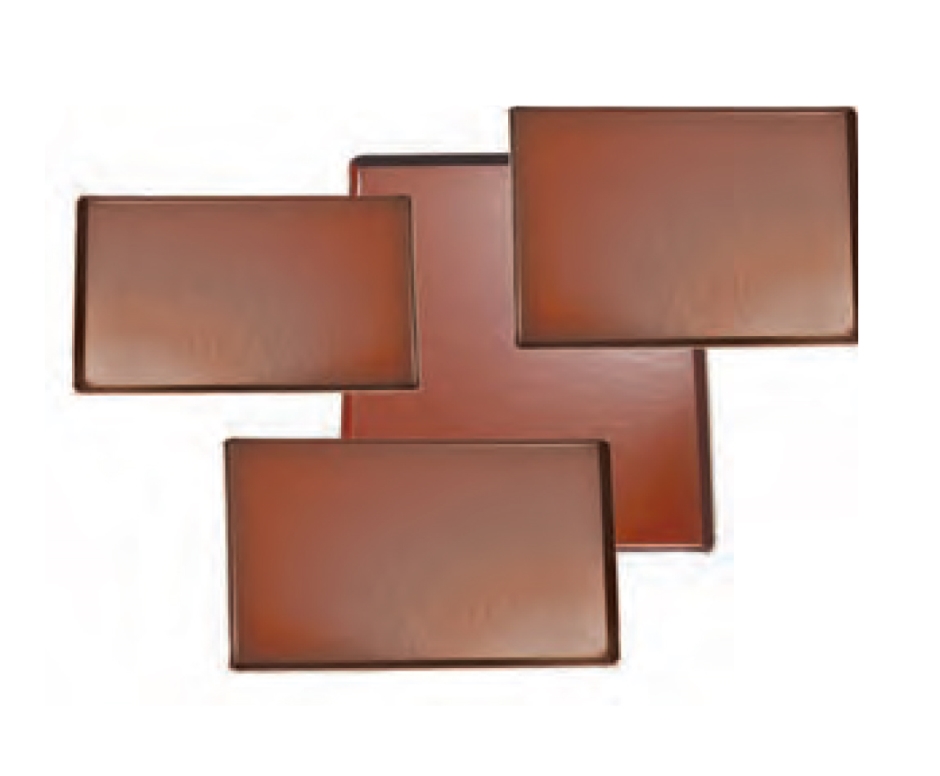 מגש שטוח 49.5/70 ס"מ אלומיניום עובי 2 מ"מ ציפוי סיליקון 3