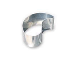 מיקד דימעה 9 גובה 4.5 ס"מ נירוסטה