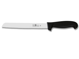סכין לחם  20 ס"מ ידית שחורה ICEL LINHA PRATICA