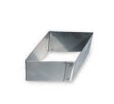 מיקד מעוין צלע 9 ס"מ גובה 4 ס"מ נירוסטה