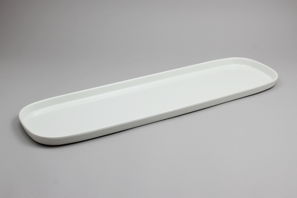 מגש גסטרונום 2/4-20 קפסול מלמין לבן Efay 3