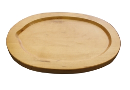 תחתית עץ אובל בלבד למחבת יציקה (מגרעת 23/17.5) 4496 מתאים ל-25232