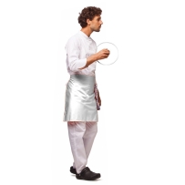 סינר חצי לבן warker