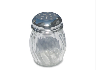 מלחיה זכוכית פרמזן קטנה ספירל 3