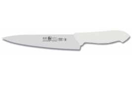 סכין שף ידית פלסטיק לבנה 16 ס"מ ICEL PROFLEX