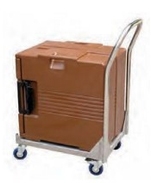 עגלה נירוסטה לטרמופורט IT400 עם ידית B-M 3