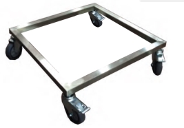 עגלה נירוסטה לטרמופורט IT400 ללא ידית B-M