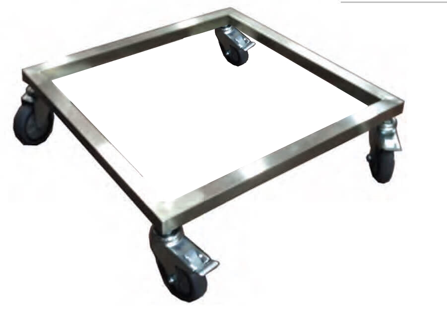 עגלה נירוסטה לטרמופורט IT400 ללא ידית B-M 3