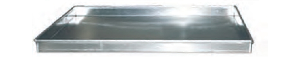 מגש 1/1 גובה 1.2 ס"מ אלומיניום ( AL 2.00MM ) 3