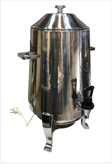 חשמלי - סמובר נירוסטה חשמלי גוף פנימי  13 ליטר ECONOMY  אקונומי b-m-d