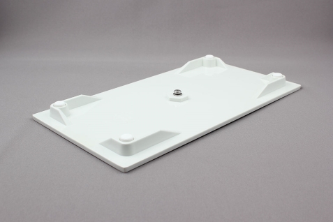 פלטה גסטרונום 1/3 מוגבהת מלמין לבן EFAY 7