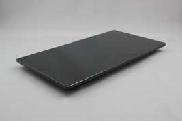 פלטה גסטרונום 1/3 מוגבהת מלמין שחור EFAY