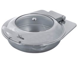 שפינג לאינדוקציה ללא רגליים 5.5 ליטר חלון זכוכית עגול