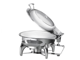 שפינג עגול רגליים מעוצבות חלון זכוכית