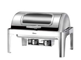 שפינג רול טופ מלבן 1/1 חלון זכוכית כולל מעצור חכם