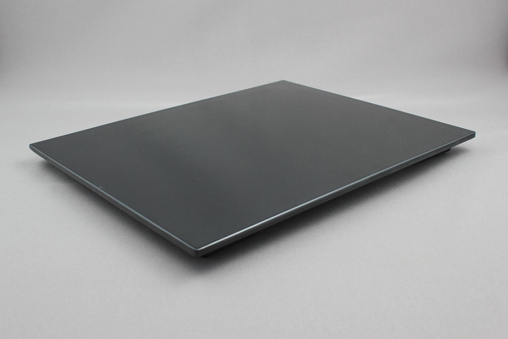 פלטה גסטרונום 1/2 מוגבהת מלמין שחור EFAY 3