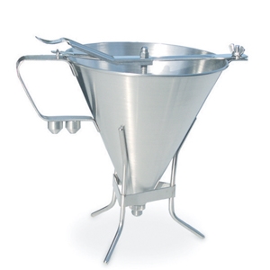 משפך / מתקן רטבים נירוסטה קומפלט 3