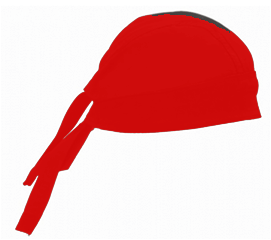 כובע בנדנה שחור עם רשת warker 3