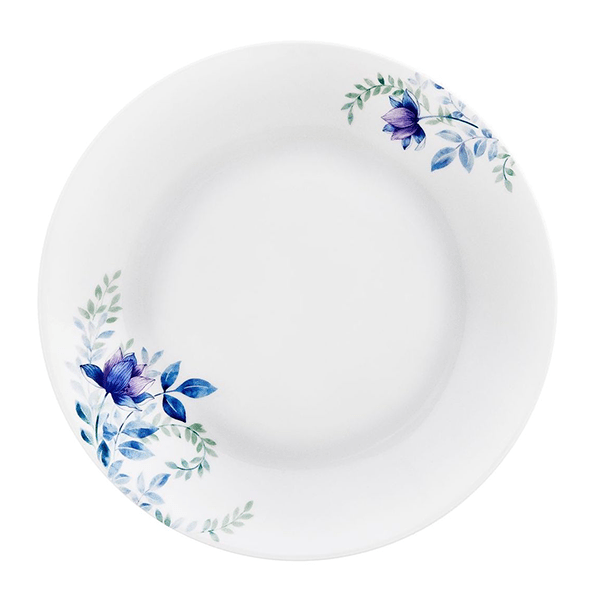 צלחת מנה עיקרית 26 ס"מ שוליים CORNING Blue Floral 359 3