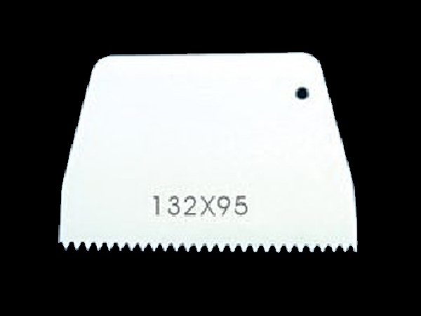 קלף טרפז משונן עדין לבן 13/9.5 ס"מ -  מבצע עג"ה YABA 3