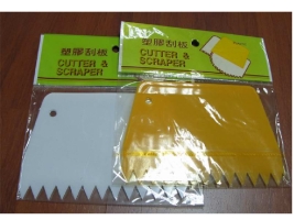 קלף טרפז משונן גס צהוב 13/9.5 ס"מ