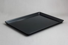 מגש לולבי 33X43 מלמין שחור EFAY