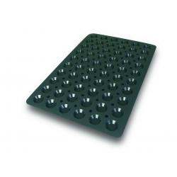 תבנית סיליקון 60/40 60 שקעים מיני טארטלט קוטר 4.5 גובה 0.9 ס"מLEKUE 3