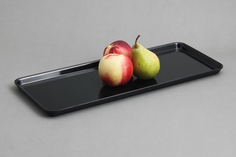 מגש ספיר 15X39 מלמין שחור EFAY 5