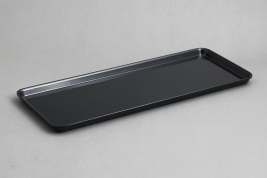 מגש ספיר 15X39 מלמין שחור EFAY