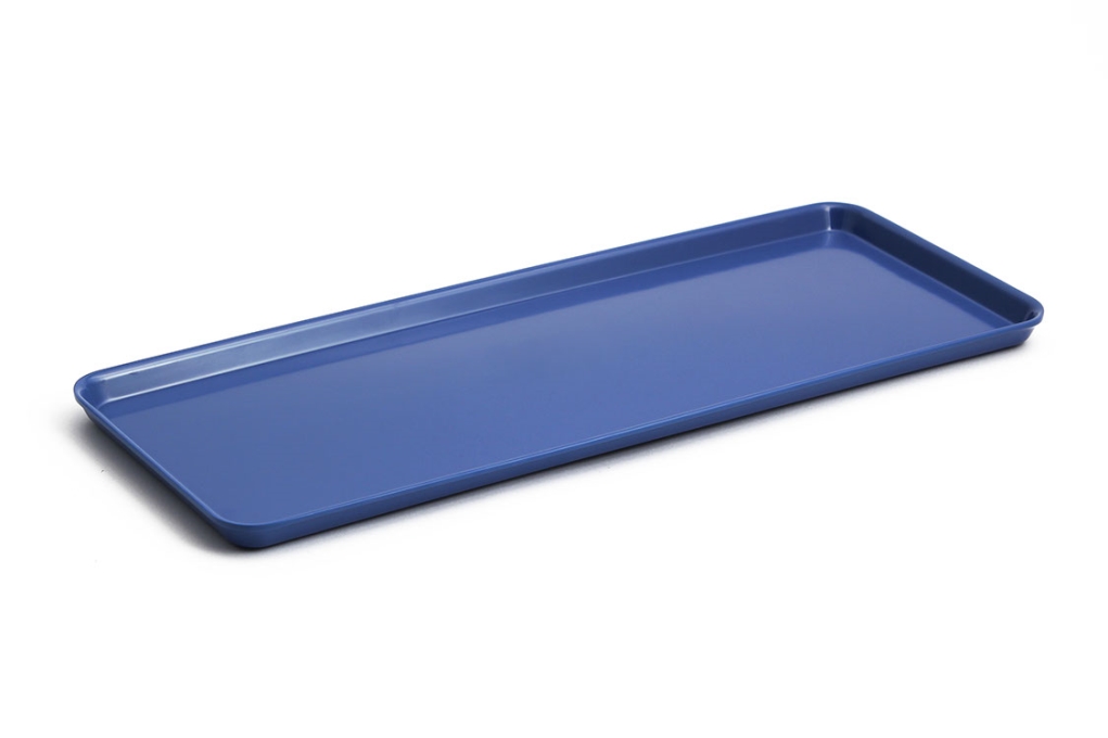 מגש ספיר 15X39 מלמין כחול EFAY 3