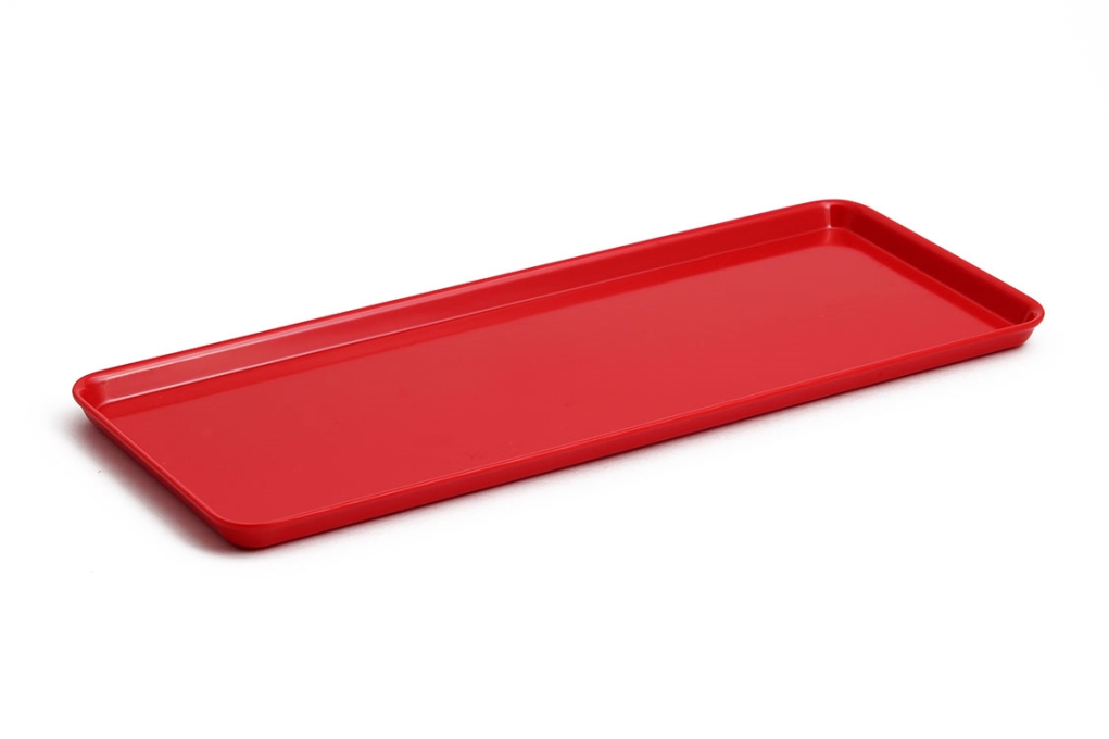 מגש ספיר 15X39 מלמין אדום EFAY 3