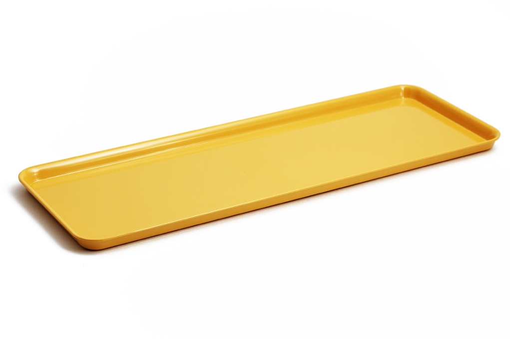 מגש ספיר 15X39 מלמין צהוב EFAY 3