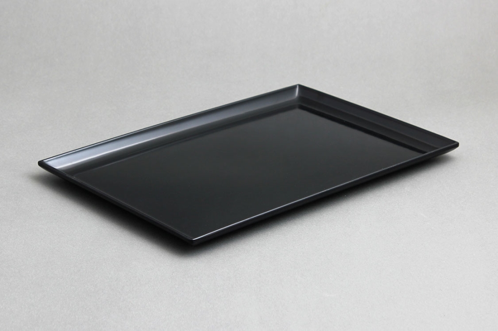 מגש לולבי 22X30 מלמין שחור EFAY 3