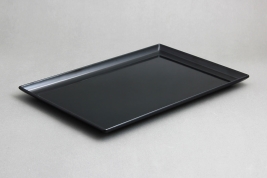 מגש לולבי 24X35 מלמין שחור EFAY