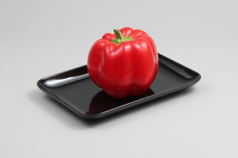 מגש אמי 21/14 ס"מ מלמין שחור EFAY 5