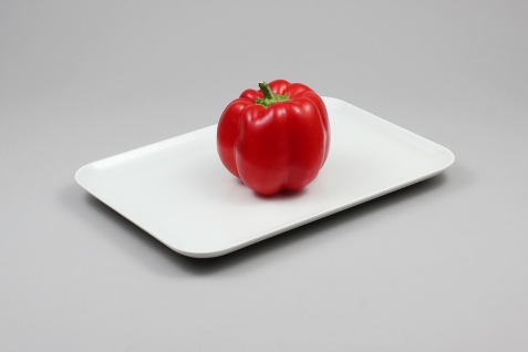 מגש אמי 29*20 ס"מ מלמין לבן 5