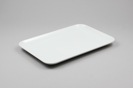 מגש אמי 29*20 ס"מ מלמין לבן