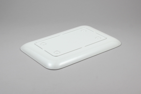 מגש אמי 29*20 ס"מ מלמין לבן 7