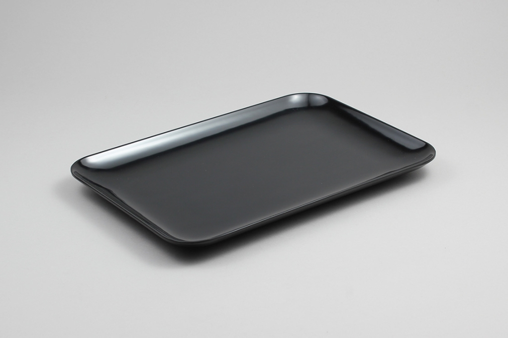 מגש אמי 29*20 ס"מ מלמין שחור EFAY 3