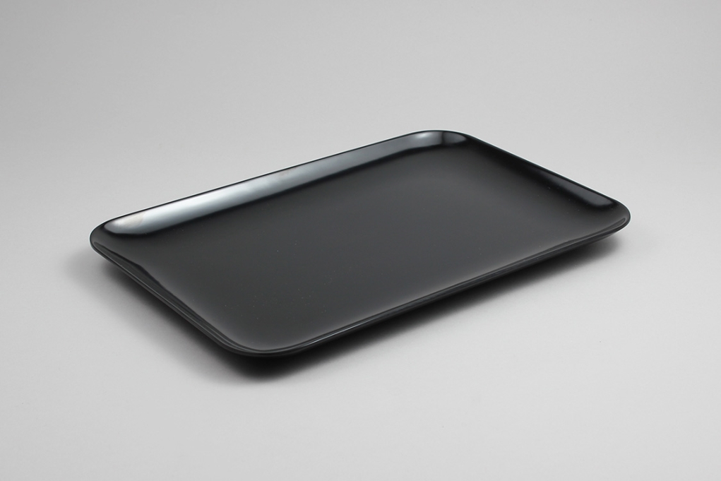 מגש אמי 33*23 ס"מ מלמין שחור EFAY 6/36 3