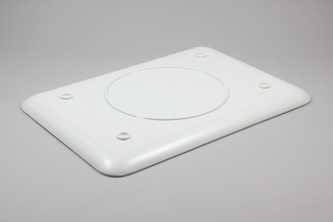 מגש אמי 39.5*28.5 ס"מ מלמין לבן 7