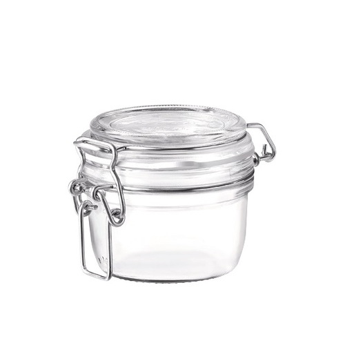 צנצנת זכוכית הרמטית 125 מ"ל BORMIOLI FIDO 3