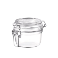 צנצנת זכוכית הרמטית 125 מ"ל BORMIOLI FIDO