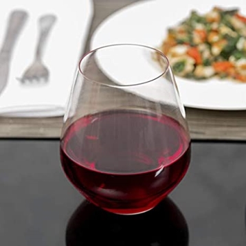 כוס יין ללא רגל קריסטל 420 מ"ל SPIEGELAU Authentis Casual 5