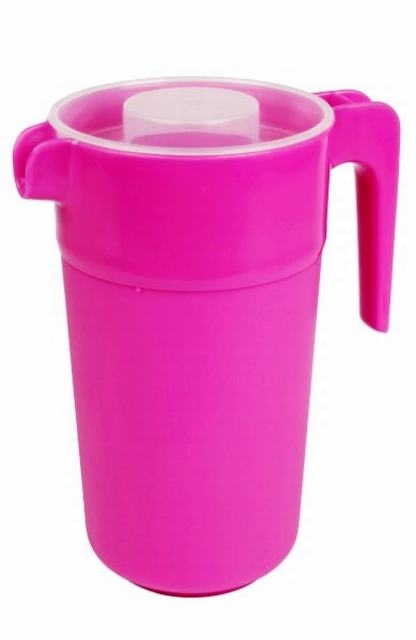 כד/קנקן פלסטיק קלאסי+מכסה 3